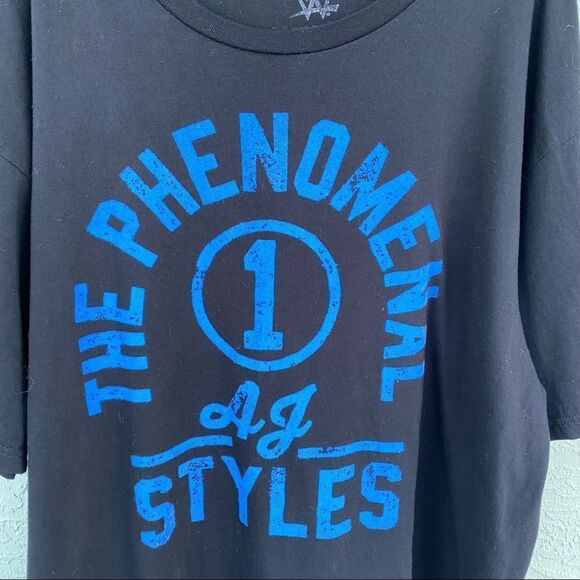 WWE AJ Styles The Phenomenal 1 Sz 2X T-Shirt - Picture 6 of 7